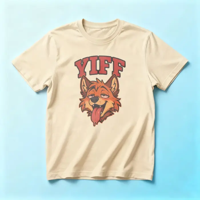 T-shirt graphique Hot Fox Furry Yiff Fox