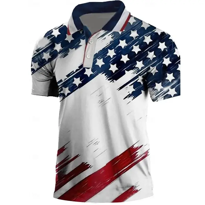 Polo de golf à manches courtes pour hommes