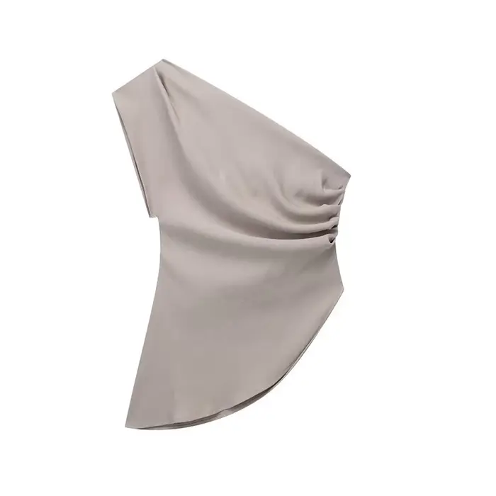 T-shirt asymétrique pour femmes