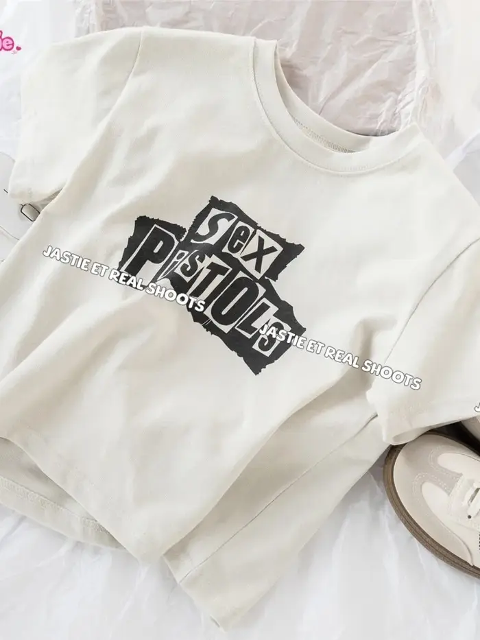 T-shirt manches courtes col rond femme