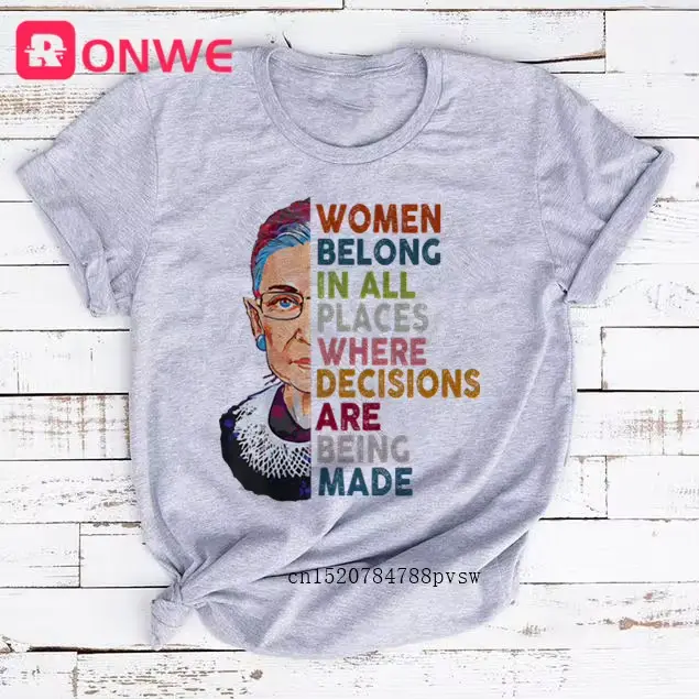 Rbg Cherokee Bader Ginsburg Tshirt pour femme