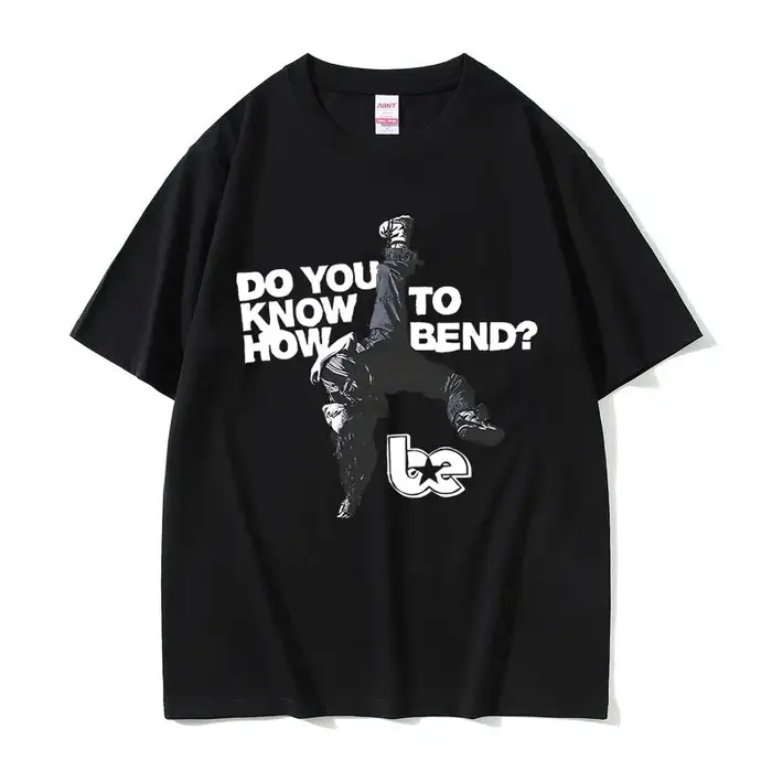 Frappé-moi dur et doux vous savez pour comment plier le même Style imprimé T-shirts hommes femmes mo