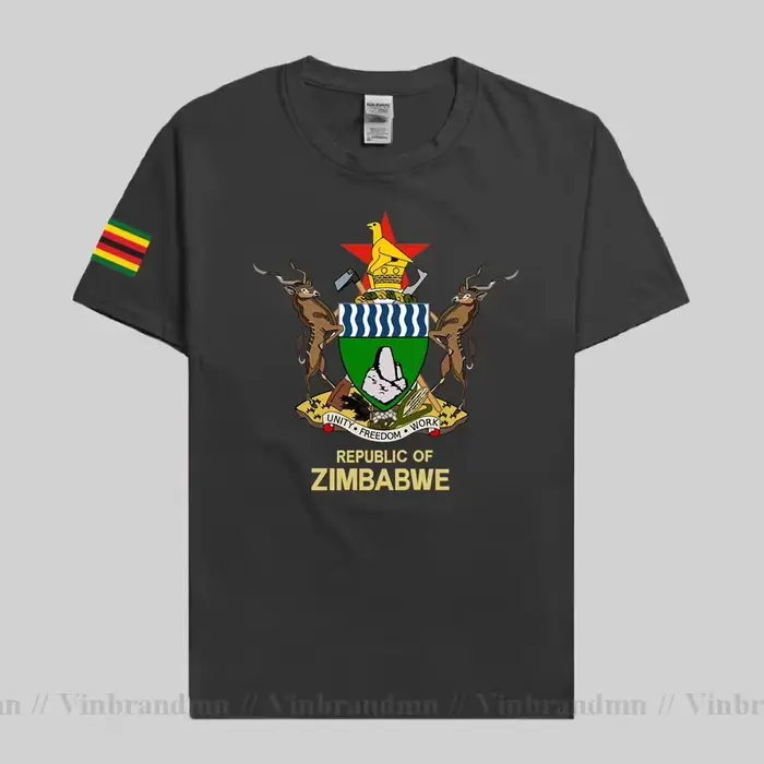 Zimbabwe hommes T-shirt classique Jersey Nation équipe