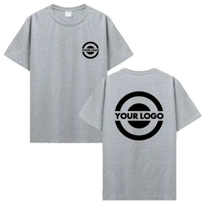 Bricolage votre Photo ou Logo T-shirt imprimé personnalisé femmes hommes été coton T-shirt hauts à m
