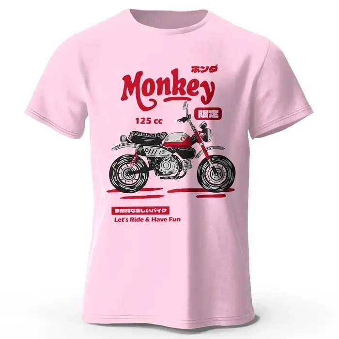 T-Shirt de croquis de moto Vintage 100% coton