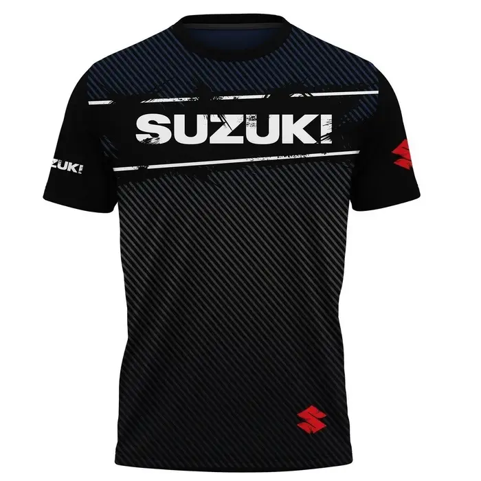T-shirt pour homme Suzuki 2026, imprimé 3D, mode, été, sport quotidien, fitness, séchage rapide, res