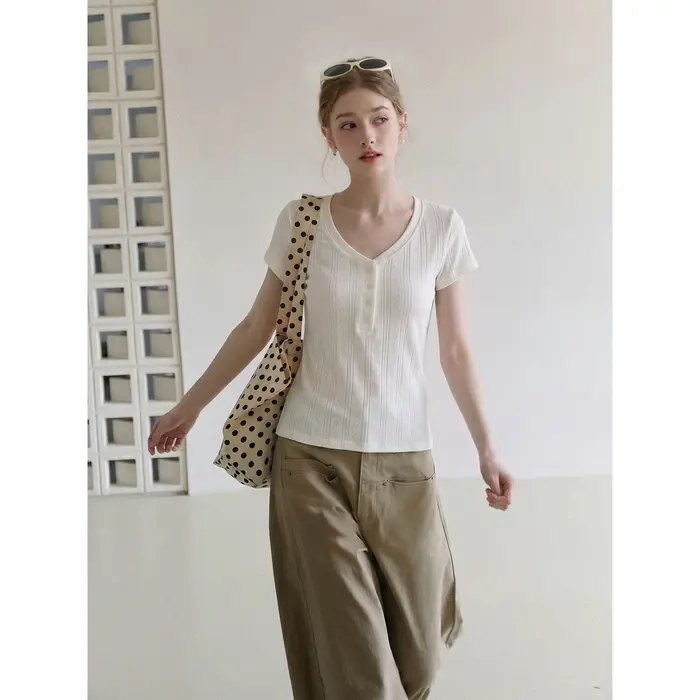 T-shirt blanc pour femme