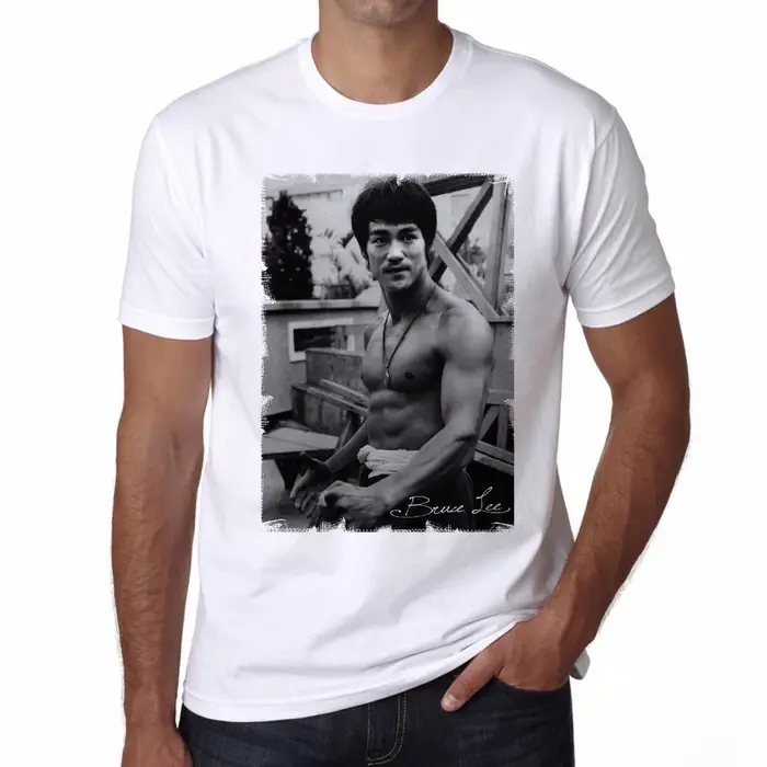 T-Shirt homme en coton blanc
