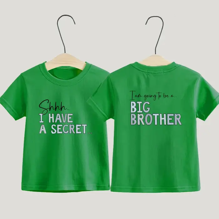 T-Shirt Big Brother, j'ai un Secret promu à gros frère