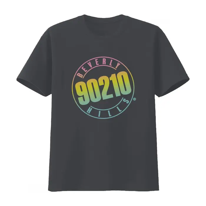 T-shirt rétro Beverly Hills 90210 avec logo