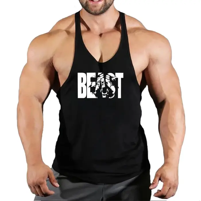 Débardeur de gymnastique pour hommes, vêtements de Fitness, débardeur de musculation, vêtements de s