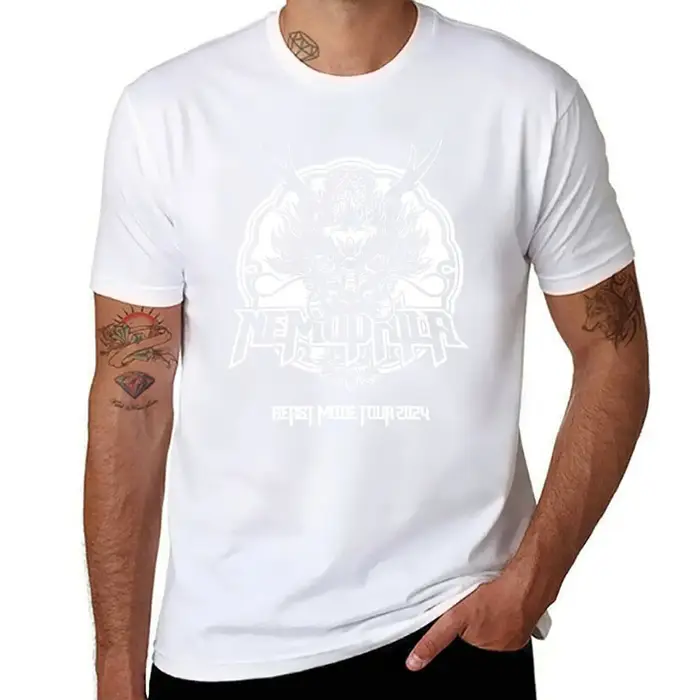 Nemophila Beast Mode T-Shirt noir coton t-shirts graphiques animal prinfor garçons