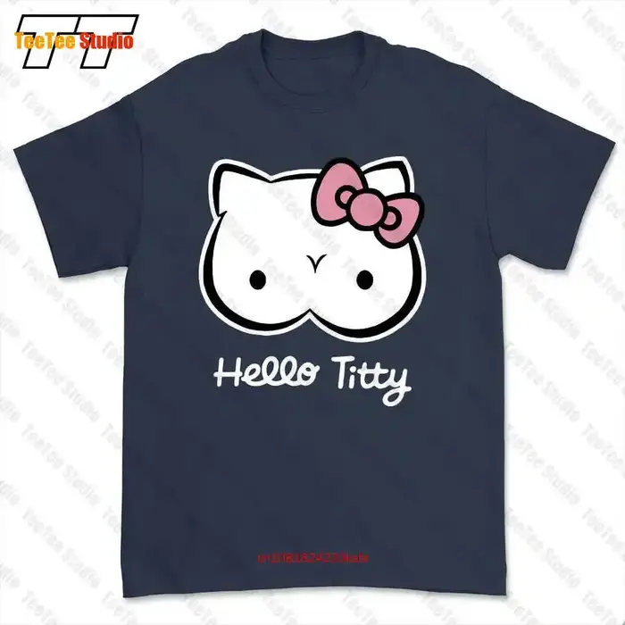 T-shirt Hello Titty Design, T-shirt BRQW
