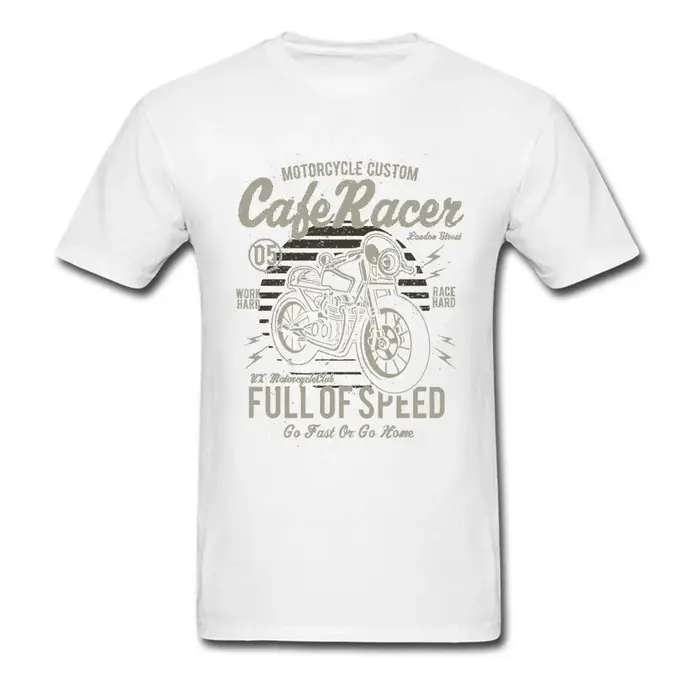 73Inboulon Full of Speed Vintage Motorcycle T Shirt, Retro Hurbike, Cool Tshirt, Oversize Game, Ride