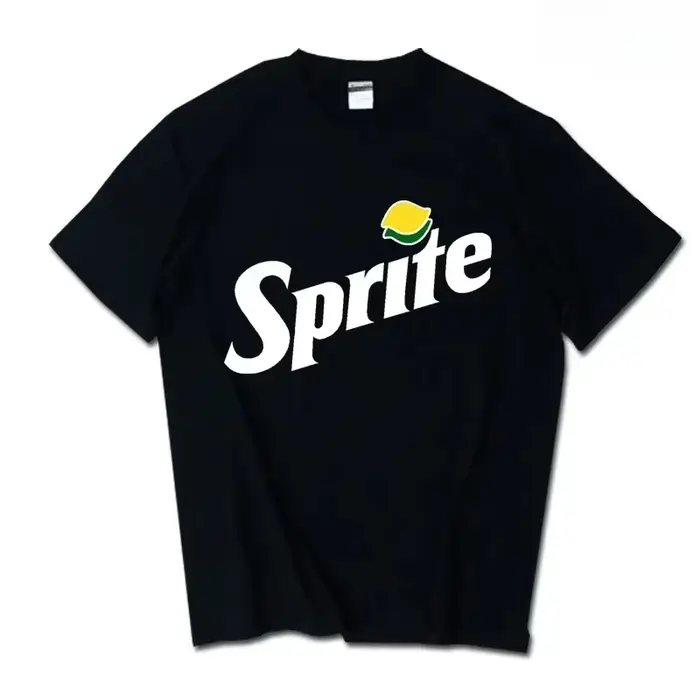 T-shirt classique avec logo Coca-Cola imprimé pour hommes et femmes