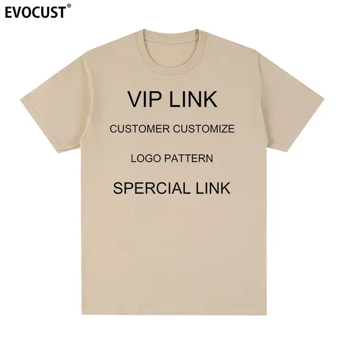 T-shirt personnalisé en coton pour hommes et femmes