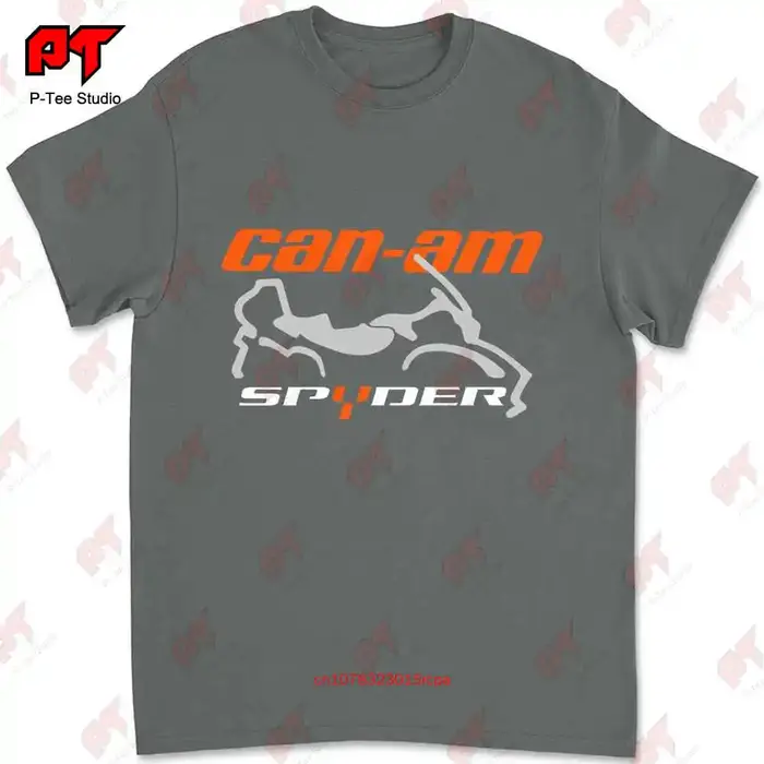 T-shirt Can Am Spyder Racing Logo, R3DB, Nouveau