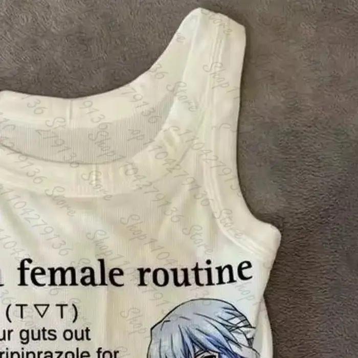 Débardeurs et hauts imprimés pour femme