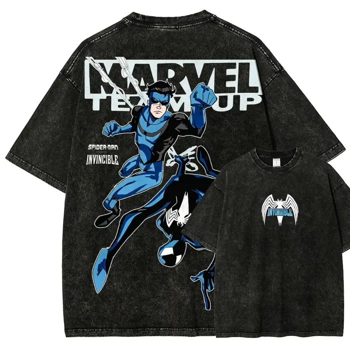 T-shirt délavé Invincible