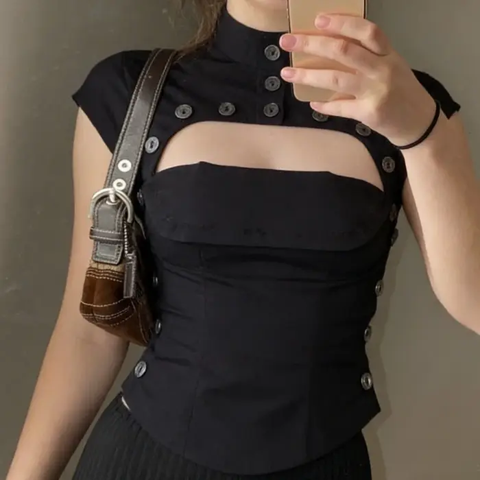 Haut ajusté sexy et tendance pour femme