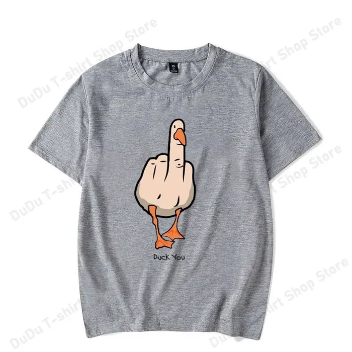 Nouveaux T-shirts imprimés drôles avec motif de canard