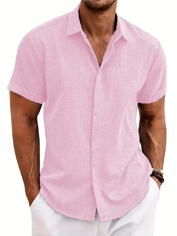 Chemises en lin pour hommes