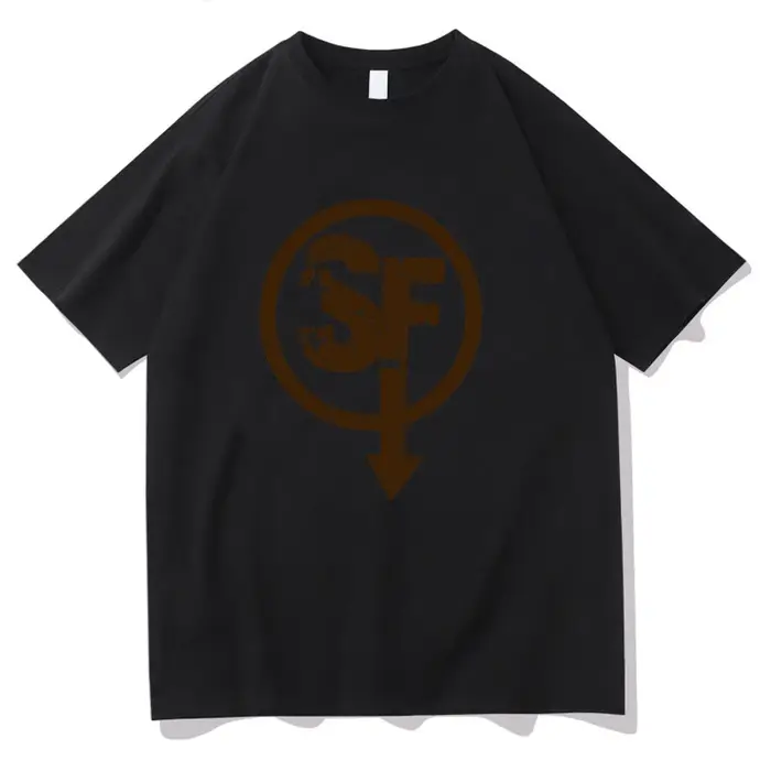 Sally Face Game SF T-shirts hommes femmes coton T-shirts col rond manches courtes décontracté confor