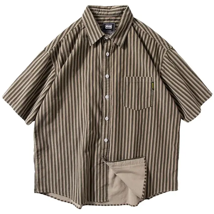 Chemise à manches courtes pour homme