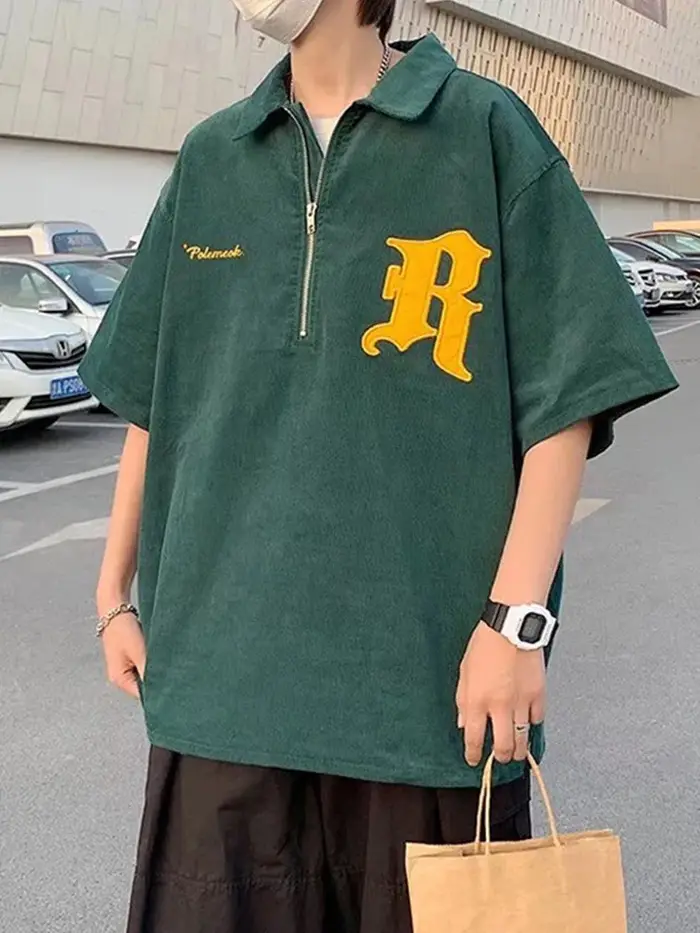 Polo à manches courtes pour hommes