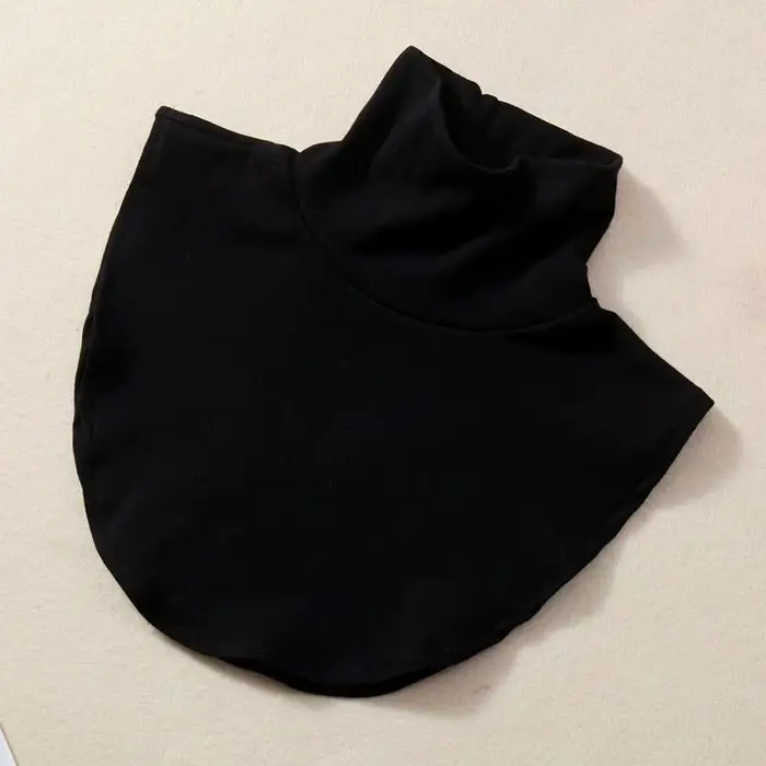 Col amovible DIY pour T-shirts, col intérieur détachable de qualité, col roulé à revers pour chemise