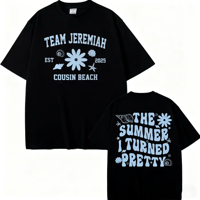 TV jouer l'été je transformé jolie équipe Conrad Cousins plage Double face impression T-shirt hommes femmes mode décontracté Vintage t-shirts