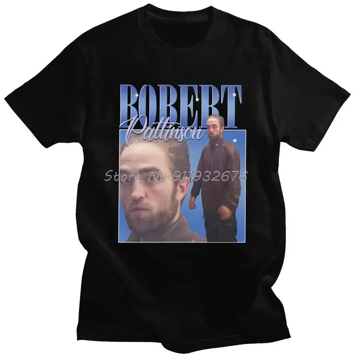 T-shirt à manches courtes pour homme, haut en coton pré-rétréci, humoristique, à la mode