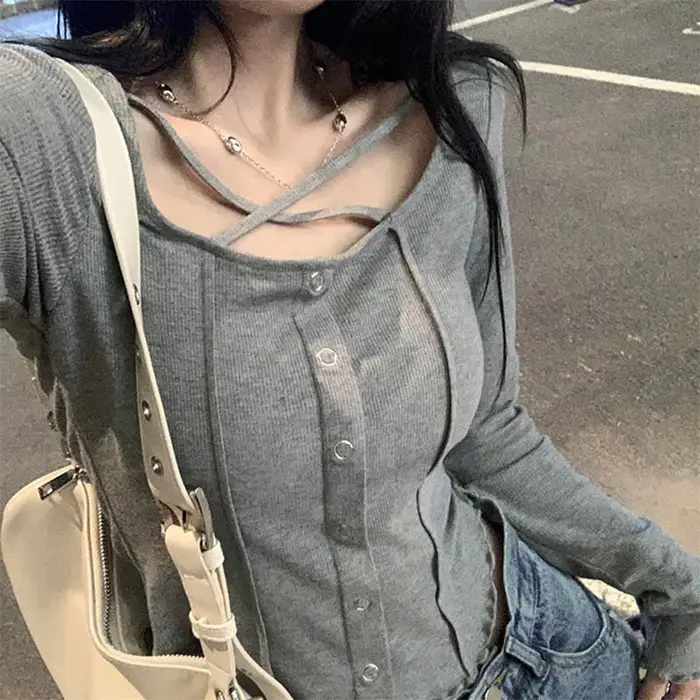 T-shirt à manches longues pour femmes