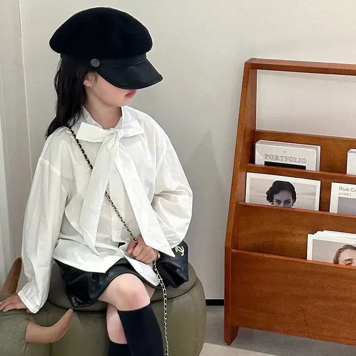 Chemise à Manches sulfpour Fille
