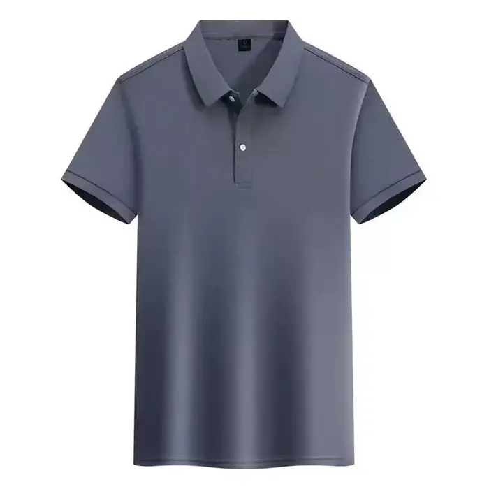 Polo à revers unicolore coloré style streetwear sportif pour hommes et femmes