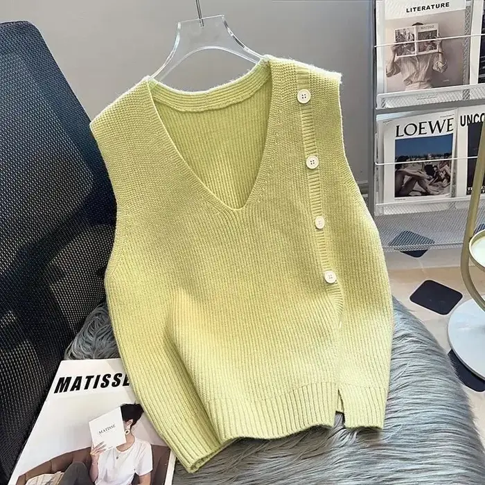 Gilet tricoté pour femmes