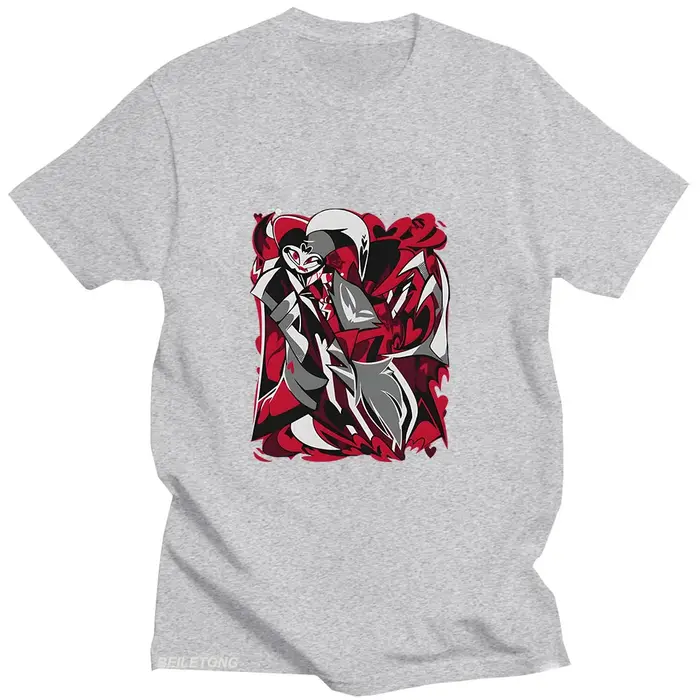 Helluva Boss t-shirt jeu dessin animé imprimé Harajuku Kawaii