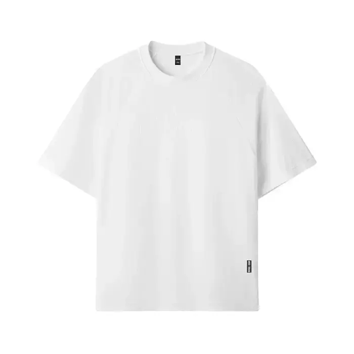 T-Shirt surdimensionné en maille pour hommes, Streetwear d'été, Gym, Fitness, basket-ball à séchage 