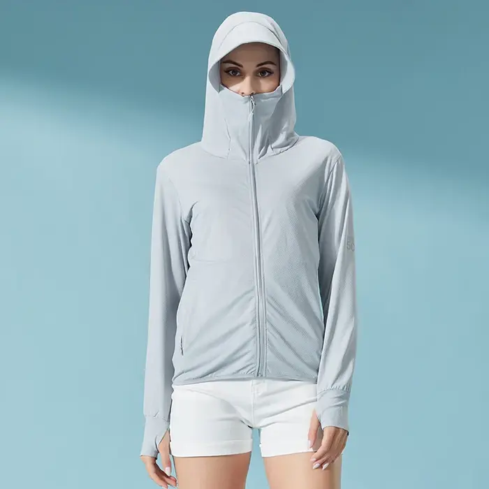 Vestes d'été anti-UV pour femmes, protection solaire extérieure, coupe-vent à séchage rapide, mantea