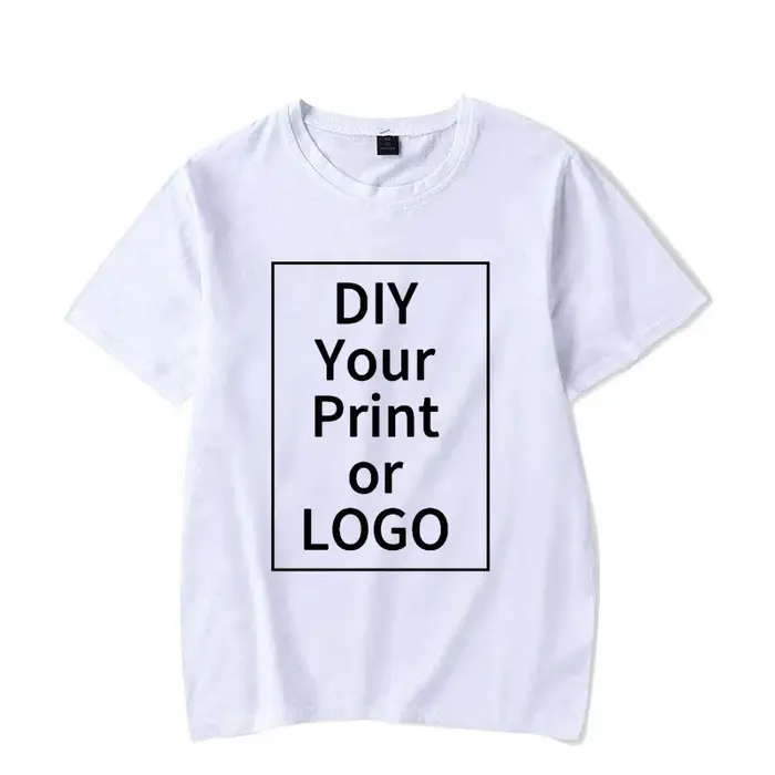 Mode t-shirt femmes hommes été personnalisé imprimé