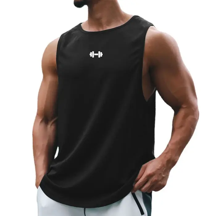 Débardeur d'été pour hommes, vêtements d'entraînement de Fitness, séchage rapide, coupe Silm, chemis