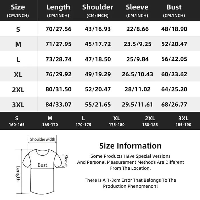 T-Shirt à manches courtes et col rond pour hommes