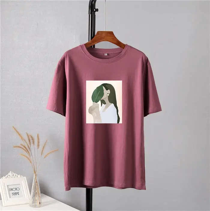 Hirsionsan – t-shirt imprimé pour femmes
