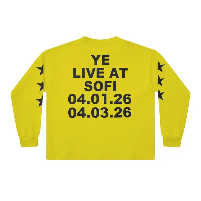 YE LIVE AT SOFI BULLY Kanye West Vultures YZY T-Shirt pour hommes et femmes
