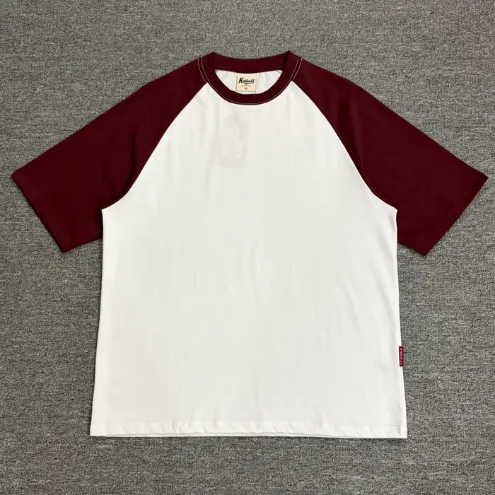 T-shirt homme rétro à manches raglan