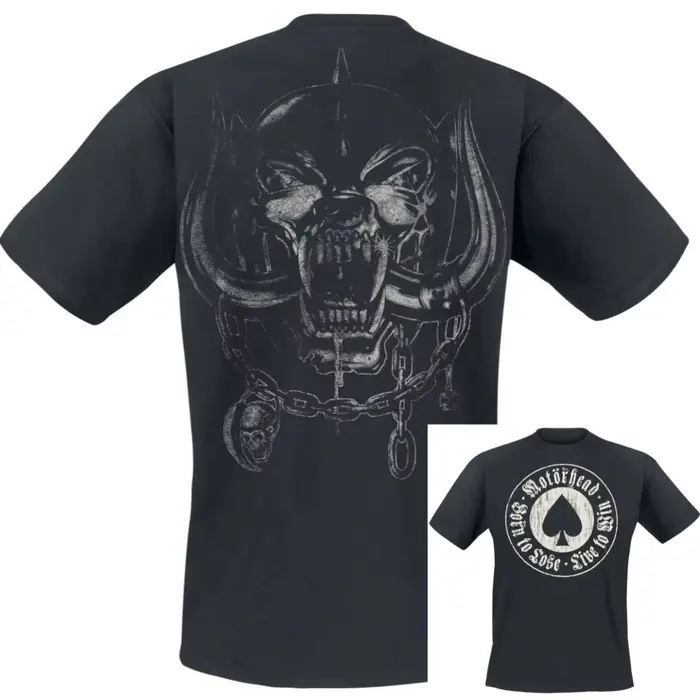 T-shirt Ace of Spades Motörhead pour hommes et femmes, t-shirt graphique vintage de groupe de rock m