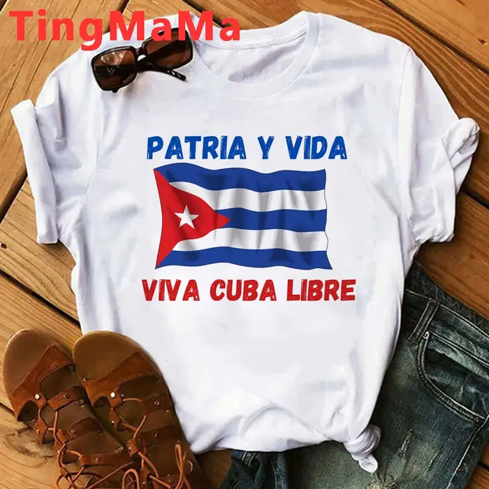 Cuba t-shirt hommes Che Guevara hauts T-shirts dessin animé