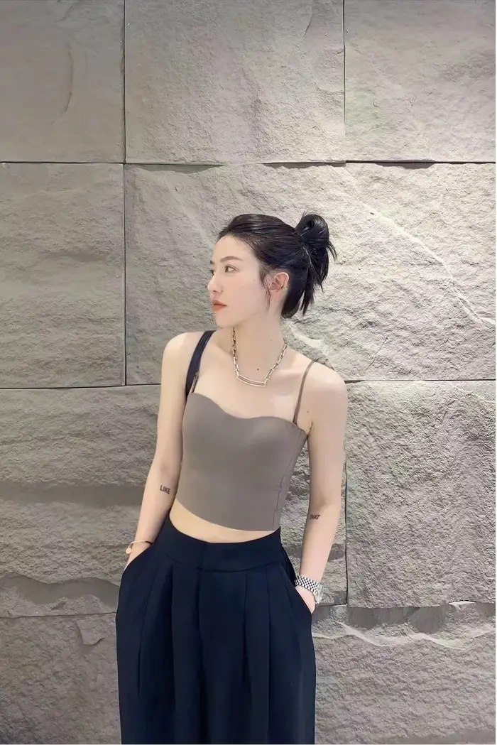Soutien-gorge débardeur sans couture