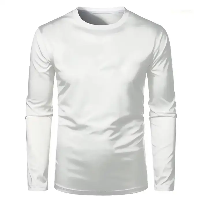 Impression 3D bricolage personnalisé à manches longues T-shirts hommes décontracté respirant séchage rapide hauts personnalisez votre propre conception t-shirt