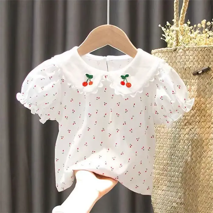 T-shirt à manches courtes pour filles